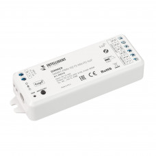 INTELLIGENT ARLIGHT Диммер SMART-PWM-102-72-MIX-PD-SUF (12-36V, 2x5A, ZB, 2.4G) (IARL, Пластик)