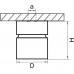 214850 Светильник  FORTE MURO LED 40W 3400LM 30G БЕЛЫЙ 4000K (в комплекте)