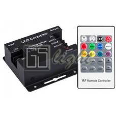 RGB-контроллер LN-RF20B 24A (12-24V, 288-576W, ПДУ RF)